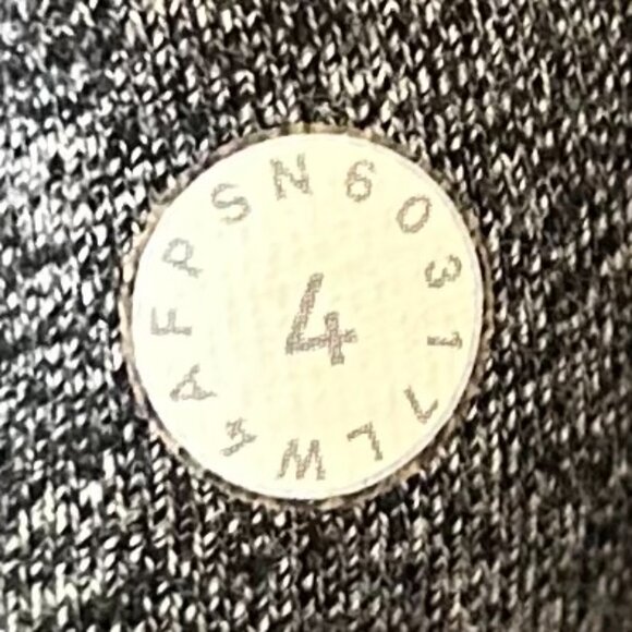 Lululemon Scuba Hoodie II Heathered Black Charcoal Zip Up Hoodie Women’s Size 4 - Picture 10 of 13